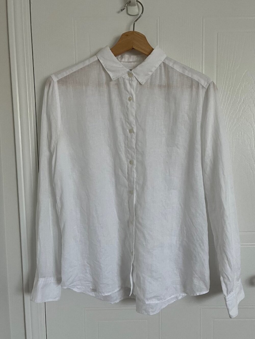 Uniqlo Premium Linen Long Sleeve Shirt